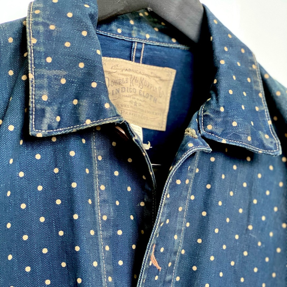 RRL (Double RL) Collector’s Polka Dot Chore Coat